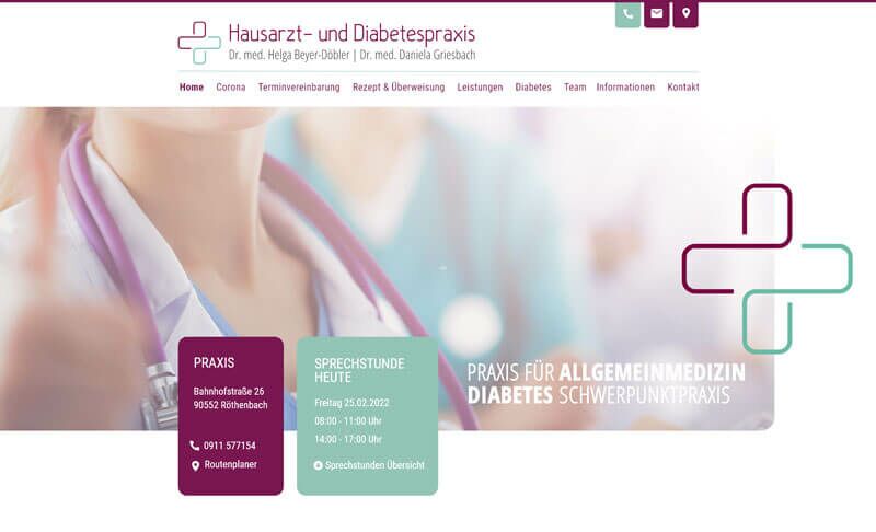 Hausarzt- und Diabetespraxis Dr, Beyer-Döbler und Dr. Griesbach